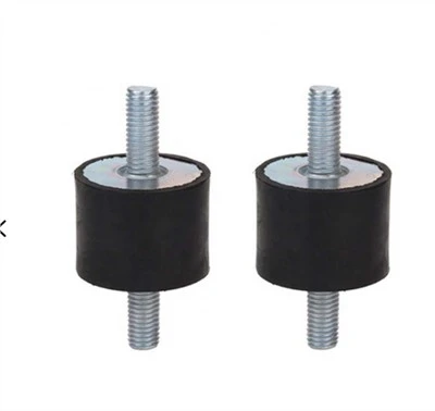Borracha personalizada NBR NR CR EPDM Anti Vibração com suportes de borracha de para-choques M8 thread